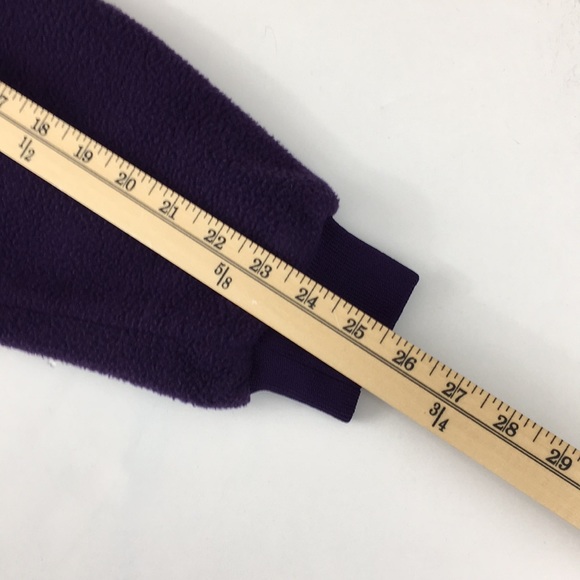 Columbia Vintage Purple Fleece 1/4 Zip Jacket - Picture 8 of 8